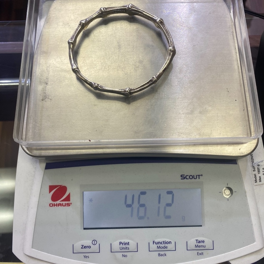 Tiffany & Co. Silver Bamboo Bracelet